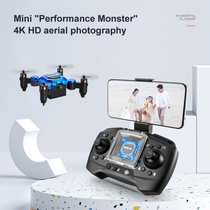 Drone Multispectral - K04 Mini Składany Dron do Przechowywania,