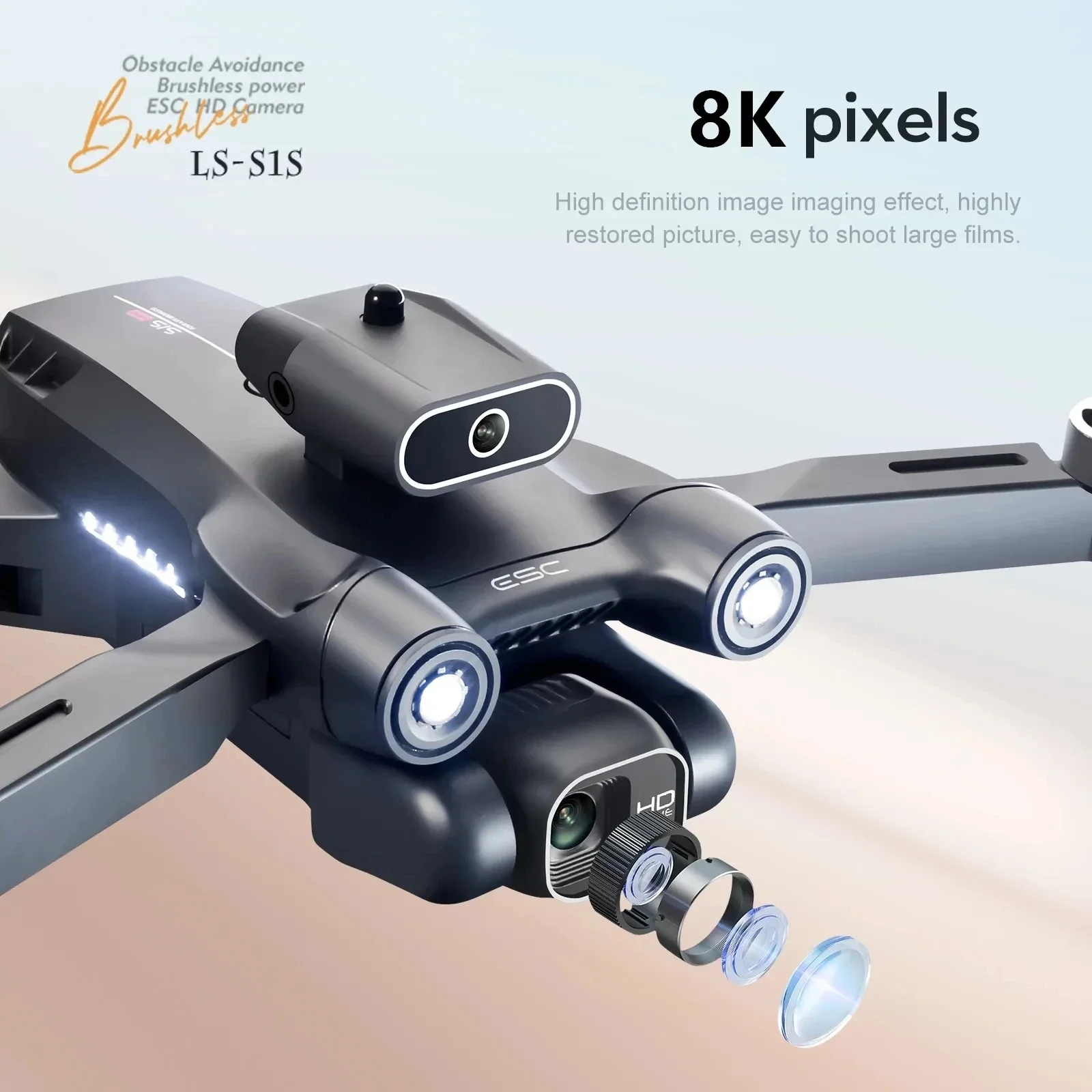 Nowy S1S 5G GPS Drone Camera 8 – Drone Surveying recenzja i cena