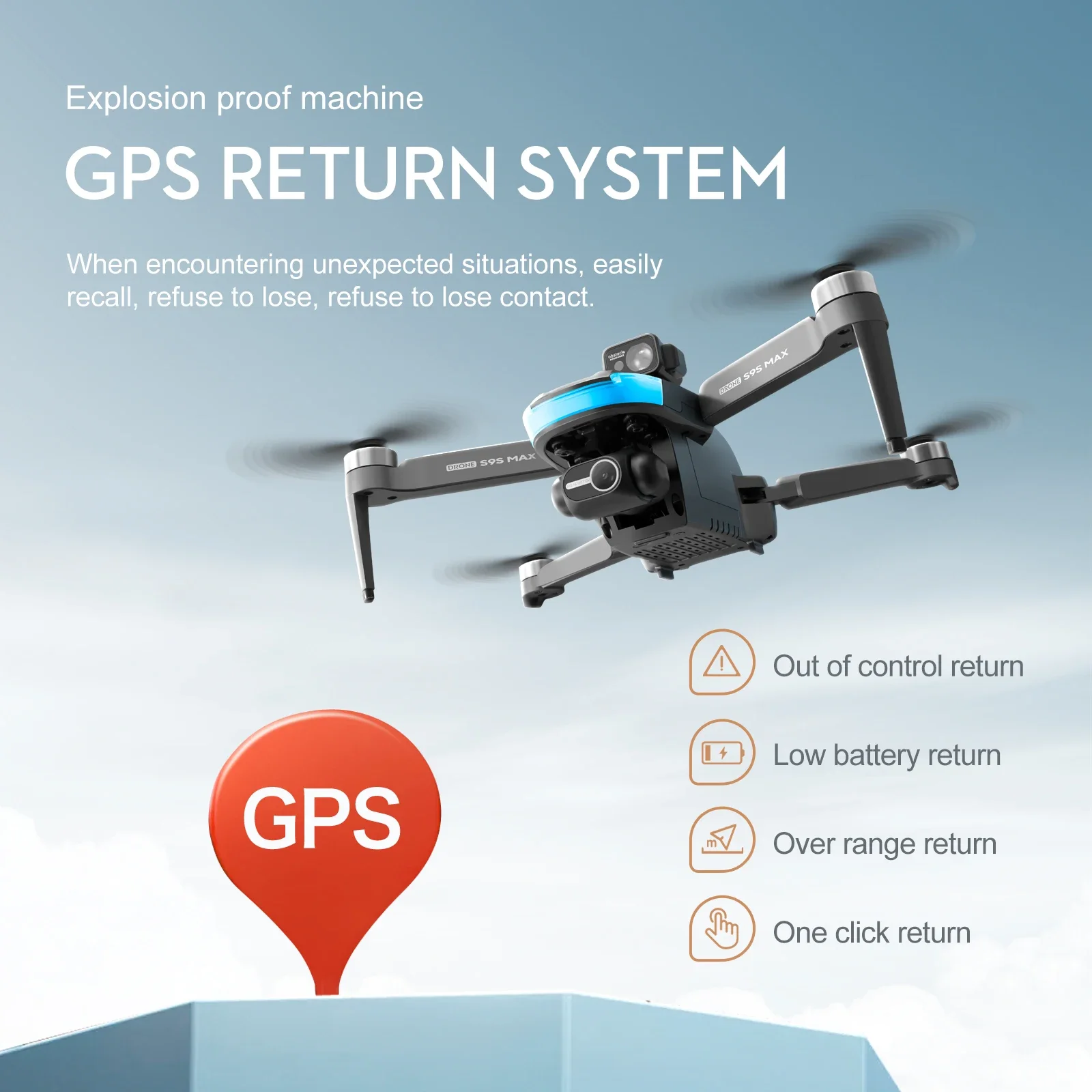 NOWOŚĆ S9S MAX MINI Drone 4K 2 – Drone Aerial Photography recenzja i cena