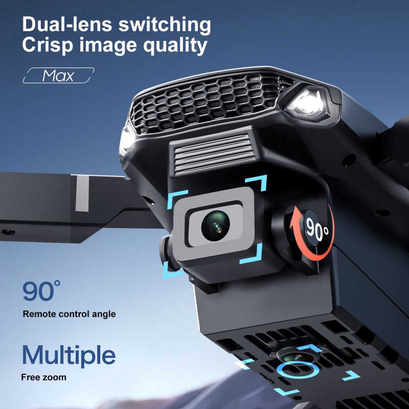 Nowy Mini Dron E88 Pro 4K z Po – Drone Aerial Photography recenzja i cena