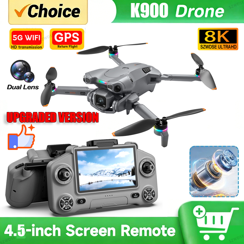 Nowy dron GPS K900 MAX z profe – Drone Multispectral recenzja i cena