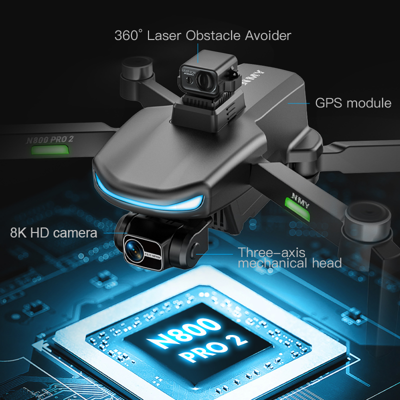 N800 PRO 2 GPS Dron Profesjona – Drone Surveying recenzja i cena