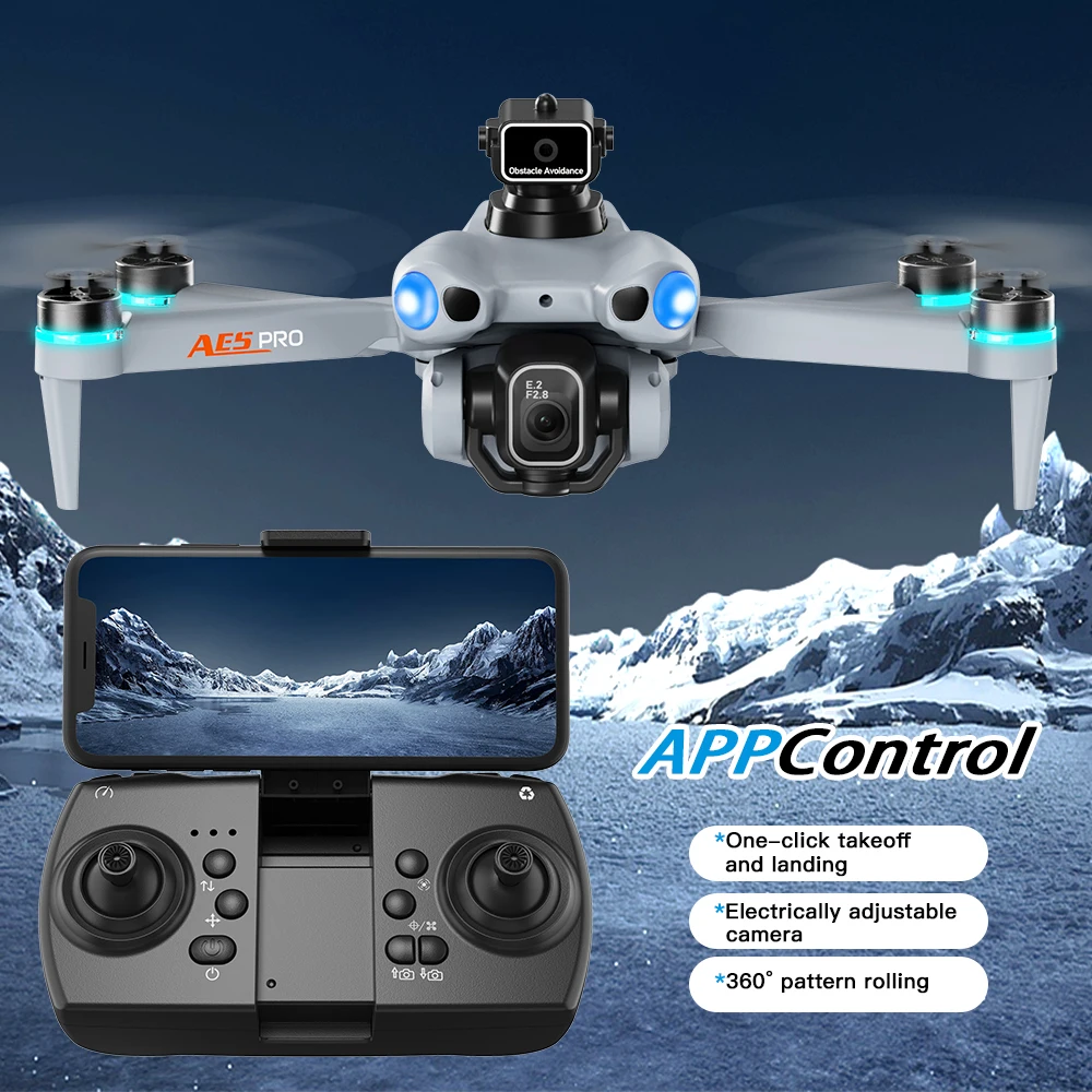 Dron AE5 Pro 8K HD, ekran 4,5  – Drone Multispectral recenzja i cena