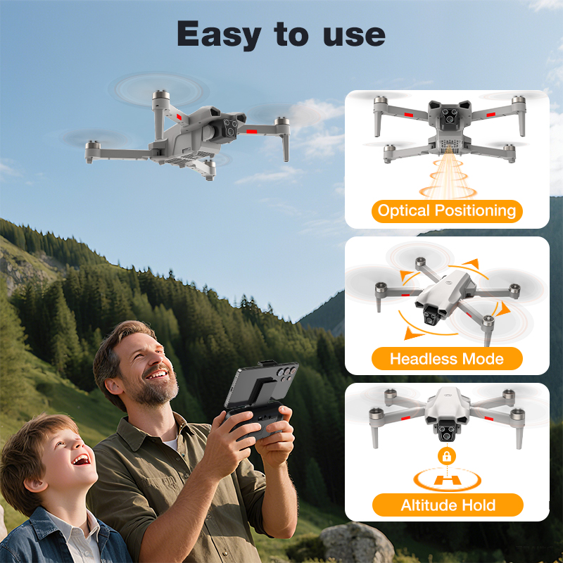 NOWY Gorący Dron L017 Pro Bezs – Drone Aerial Photography recenzja i cena